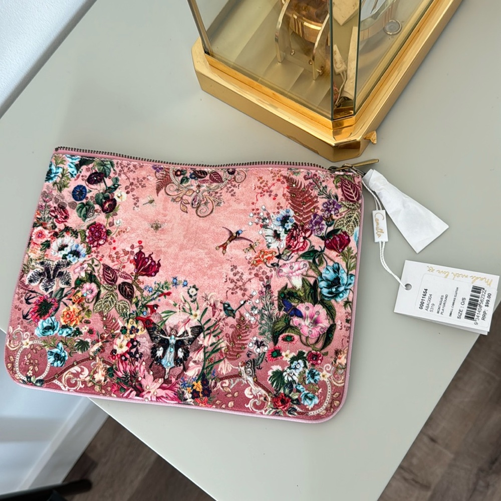 Camilla Canvas Clutch